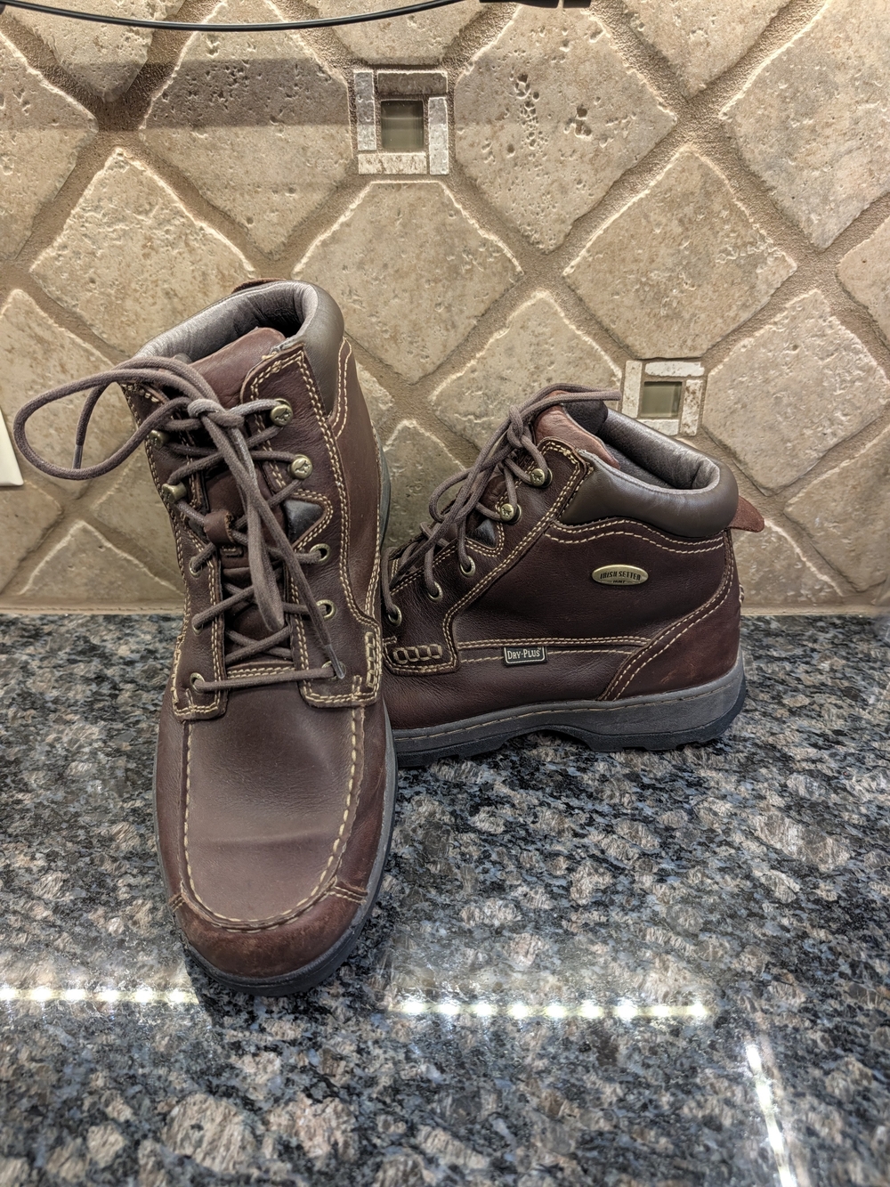 Vintage Irish Setter Hunt Boots Mens Size 11 - Style 1892 Brown Leather Dry-Plus